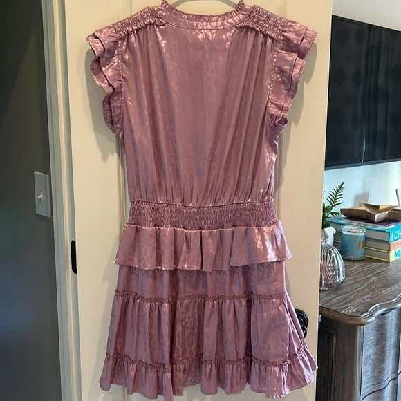 Entro Pink Cheetah Dress - Picture 4 of 5